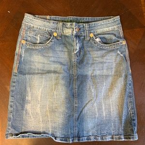 Jean Skirt Size 10